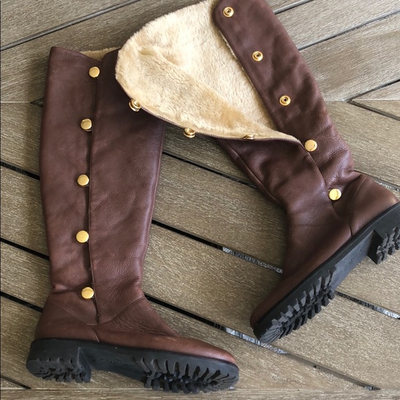 MICHAEL Michael Kors Shoes - Michael Kors Vicuna Leather Blizzard Boots